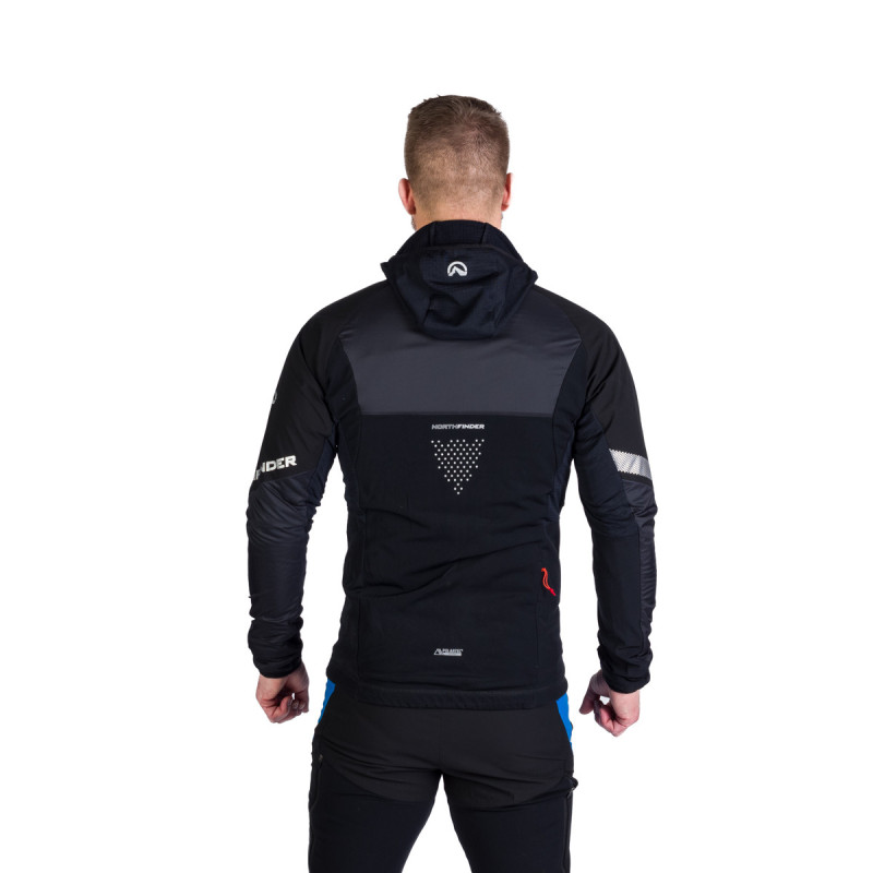 Pánska Ski-turing bunda Northfinder SOLISKO 3 BU-38063SKP BLACKGREY